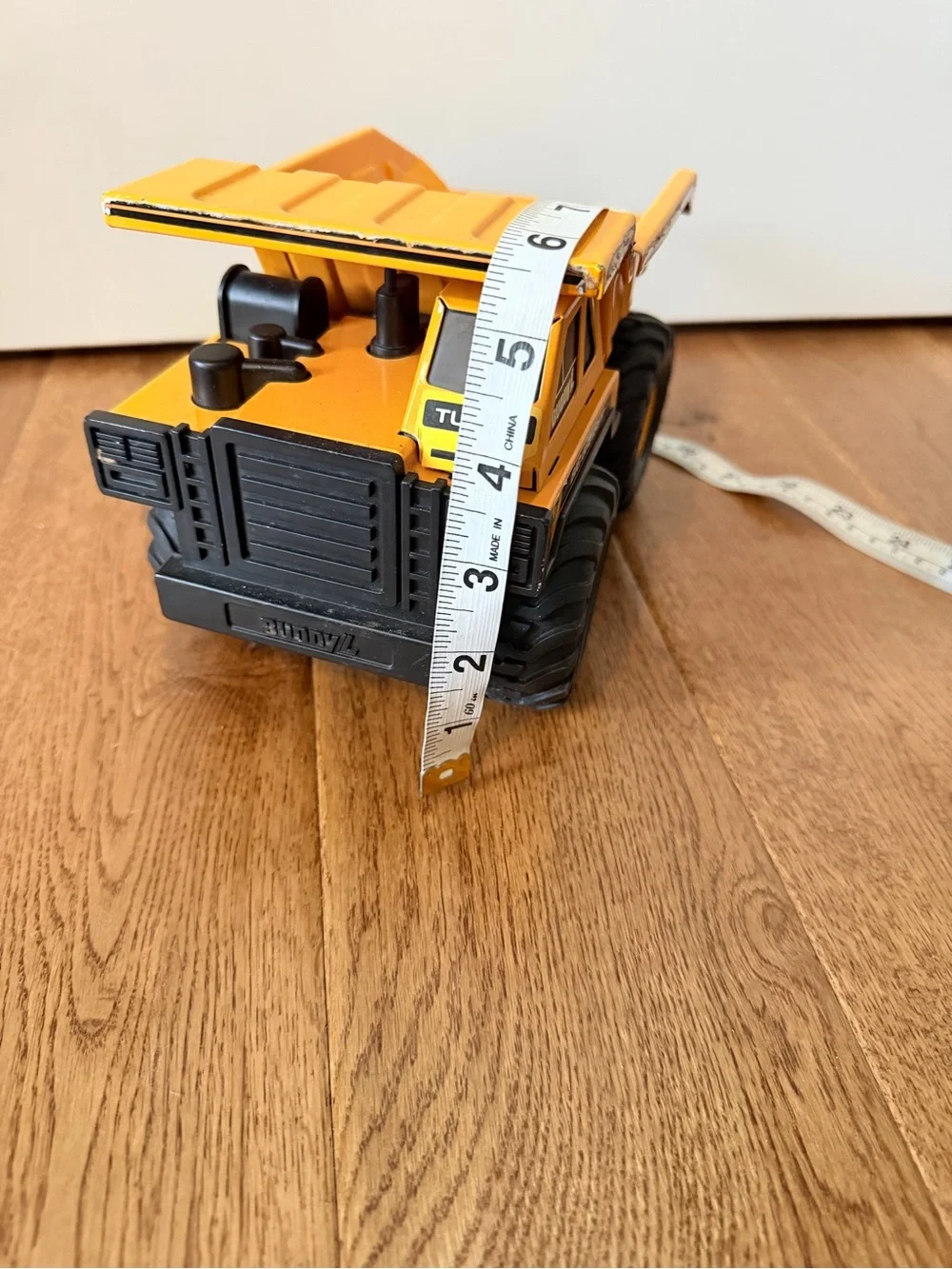 Buddy L Big Bruiser 7 Dump Truck Turbo 1988 Toy Construction Truck Raised Bed